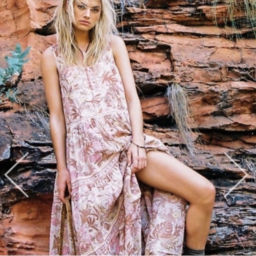 NWT Spell & the Gypsy Jungle Maxi Dress Size Small